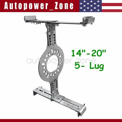 14"-20" Wheel Fitment Simulator Tool Tire Size Fit Test Measuring Mockup 5-Lug - Image 1 of 4