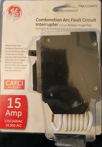 GE THQL1115AF2 15A AFCI BREAKER - Picture 1 of 1
