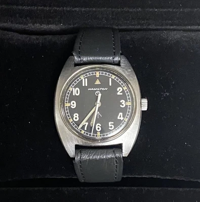 Hamilton W10 1977 Manual Winding Vintage Watch Military Keeping Time Perfectly - Image 1 of 4