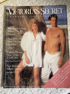 RARE Victoria’s Secret SUMMER 1985 Catalog Vintage Lingerie Clothing + 35 Pages - Image 1 of 4