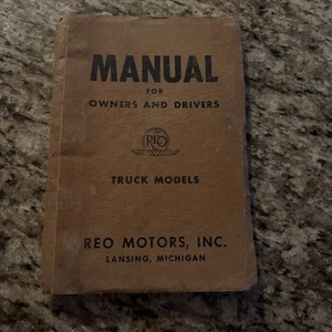 Reo LKW Motoren inkl. Betriebs- und Fahreranleitung Oldtimer gebraucht - Bild 1 von 16