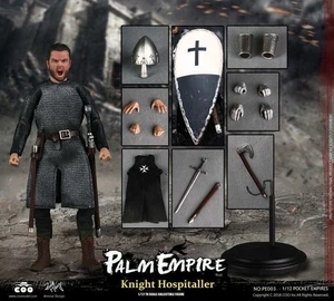 COOMODEL PE003 POCKET EMPIRES Warrior HOSPITALLER KNIGHT 1/12 6" Actionfigur - Bild 1 von 11