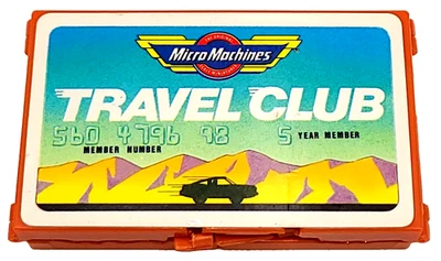 Micro Machines Insiders Travel Club Credit Card Fold Out Mini Playset - Image 1 of 4