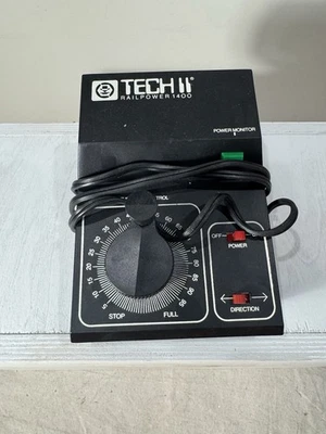 MRC Tech II 2-RAILPOWER 1400 Model Train Control System Vintage - Image 1 of 3