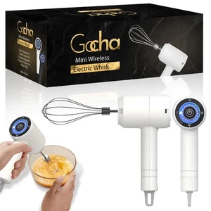 | Hand Whisk | 3 Speed Handheld Mixer | Whisk Mount Baking Mixer | Cordless H... - Picture 1 of 6