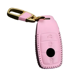 3-Button Key Fob Cover Case Keychain Fit For Mercedes A E C S Class Vito W907 - Picture 1 of 3