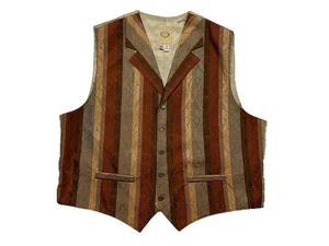 Wah Maker Frontier Weste Spielerweste Paisley 2XL Herren Cowboy Western Rodeo - Bild 1 von 9