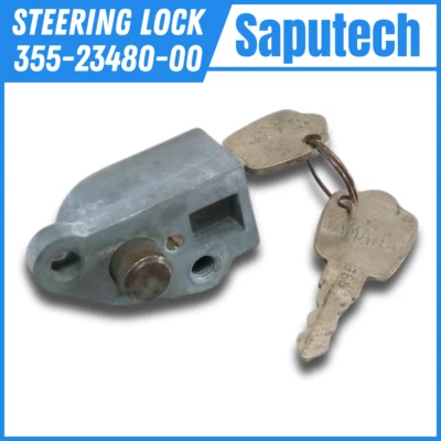 Cerradura de dirección Yamaha YB50 YB80 YB100 YG5 FS1 YA6 YA7 L5T LS2 LS3 LB50 LB80 NUEVO DE STOCK Foto 1 de 4