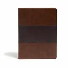 Bible d'étude KJV, couleur, selle marron cuirTouch, lettre rouge, pur cambrid
