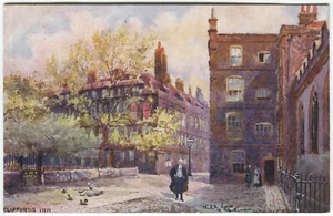 CLIFFORD'S INN, LONDON, CHARLES E BLUME - Kunst Postkarte Tuck - Bild 1 von 2