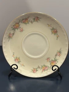 Homer Laughlin Eierschale georgische Untertasse 6 Zoll - Bild 1 von 2