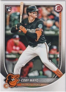 2025 Bowman Baseballkarte Rookie RC #37 Coby Mayo - Bild 1 von 1