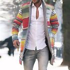 Klassische Herren Windbreaker Mantel Trenchcoat Freizeit Outwear Übergröße