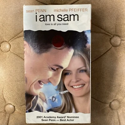 I Am Sam VHS Sean Penn Michelle Pfeiffer Former Hollywood Rental - Image 1 of 3