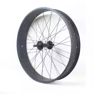 26 /24 /20inch Snow Bike Wheel Set Width 80mm Fat Tire Rim Bicycle Wheels - Picture 1 of 15