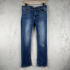 Levi's Performance 511 Slim Fit Jeans Boys 12 Reg Adjustable Waist Pants Blue - Picture 1 of 1