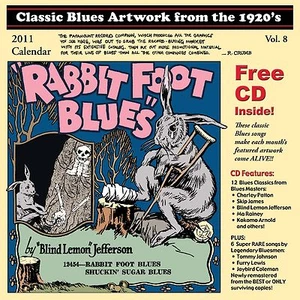 John Tefteller's Blues Images Calendar 2011 + FREE CD Paramount Race Record Art - Picture 1 of 2