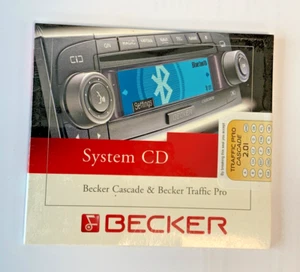 Becker System Software CD 2.01 Becker + Cascade Traffic Pro - Bild 1 von 2