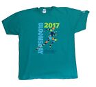 Jerzees 2017 Bloomsday Finishers T Shirt XL