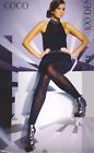 Opaque Tights From 3D-Mikrofaser With Stripe Print Pattern 100 Den S-L