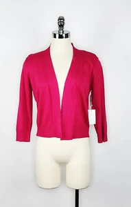 Cielo Pink Soft Stretch Long Sleeve Open Cardigan Women's Size XL New - Picture 1 of 8