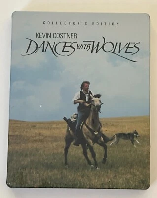 Dances with Wolves (Blu-ray, 1990) Collector's Edition Steelbook BRAND NEW! - Image 1 of 4