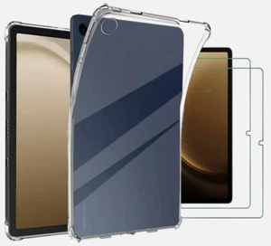 For Samsung Galaxy Tab A9 A9+ Plus Case Clear Gel Cover Screen Protector - Picture 1 of 17