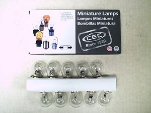  1156 Freno de Respaldo Estacionamiento Trasero Luz Marcadora Lateral Bombilla Automotriz Juego de 10 NUEVO - Imagen 1 de 1