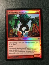 Changeling Berserker (FOIL) - MTG LP Condition Cards - Lorwyn