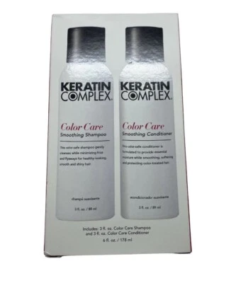 Keratin Complex Color Care NIB Shampoo & Conditioner 3 Oz Each Bottle Travel - Image 1 of 4