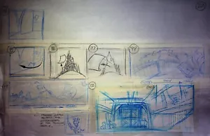 Disney 101 Dálmatas: La Serie 1997 Dibujado a Mano Animación Producción Guión Gráfico - Imagen 1 de 2