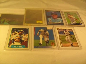 Lot of 7 MLB Cards TED WILLIAMS Saberhagen McGWIRE Bell 1990's & up [b5b13] - Picture 1 of 5