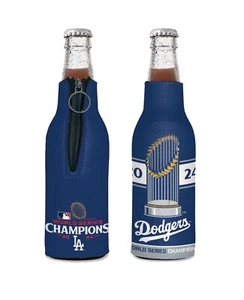 MLB 2024 World Series Champions Los Angeles Dodgers Bottle Cooler 2-Sided - Picture 1 of 3