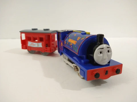 Thomas & Friends "SIR HANDEL IN CHARGE" 2006 TrackMaster TOMY HiT Toy Company Cover