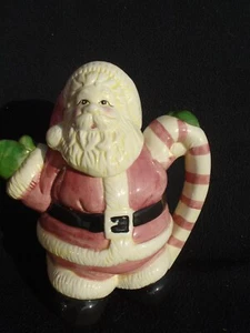 Rosa Weihnachtsmann Teekanne - Bild 1 von 6