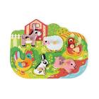 Janod - Wooden Puzzle Happy Farm - 6 Pieces - Toddler Toy - For children from th