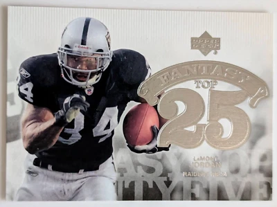 2006 Upper Deck Football - Fantasy Top 25 - #F25-JO LaMont Jordan - Image 1 of 3