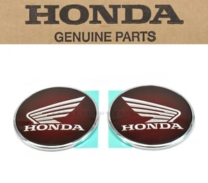 Honda Wing Emblem Logo Badges Left Right 16-22 CBR600 CBR1000 GL1800 #Q213 A - Picture 1 of 3