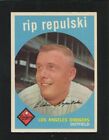 #195 Rip Repulski, Dodgers - 1959 Topps: Ex, Good Centering And Gloss 230516E