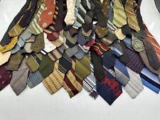 Lot 69 Pcs Neckties Quilting Craft Neck Tie Wear Overstock Lot Resale Wholesale