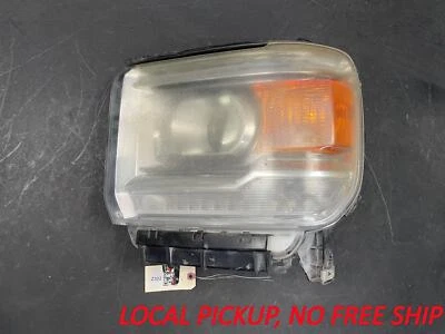 Front Left Headlight Halogen 2015 GMC Sierra 1500 84144049 2014 X - Imagem 1 de 4