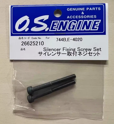 O.S. OS RC E4020 E-4020 Engine Engines Muffler Screw 61 .61 .65 65 FX 26625210 - Image 1 of 2