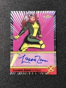2025 Topps Finest Marvel X-Men '97 Voice Actor Lenore Zann as Rogue Auto - Picture 1 of 2