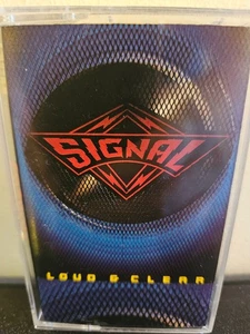 SIGNAL Loud & Clear 1989 CASSETTE TAPE MARK FREE KING KOBRA GLAM/HAIR METAL - Picture 1 of 8