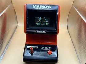 Nintendo Game & Watch MARIO'S CEMENT FACTORY Tabletop CM-72 1983 Japan