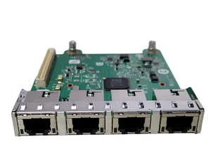 LOT 25x Dell R1XFC Intel I350-T4 Quad Port 1Gbps Network Daughter Card Q_ - Photo 1/3