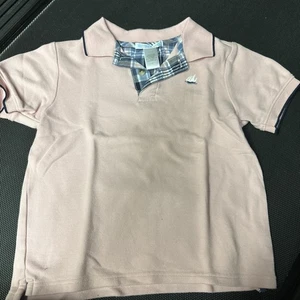 Janie And Jack Boy's Toddler Polo Shirt Pink Size 4 - Picture 1 of 3