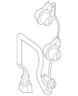 Genuine Nissan Socket & Wire 26551-EA000 - Image 1 of 2