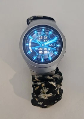 Samsung Gear S2 SM-R730A  AT&T SMART WATCH - Silver  White - CLEAN & NICE! 6108A - Image 1 of 4