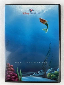 Disney Cruise Line 2005-2006 Vacations Planner DVD Little Mermaid Cover EUC - Picture 1 of 11